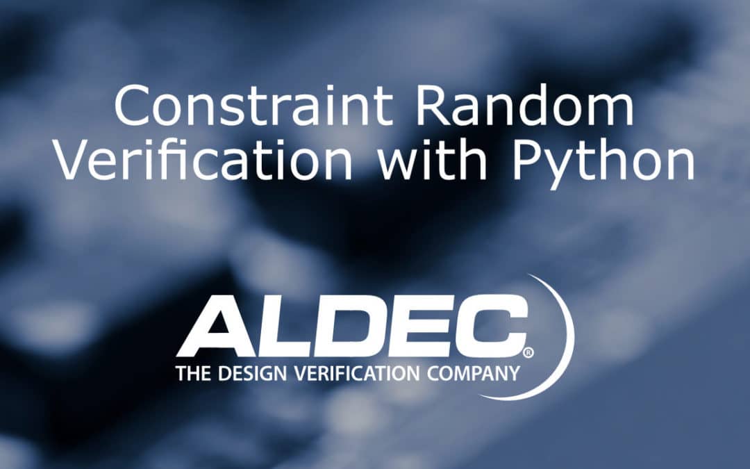 Aldec Contraint Random Verification with Phyton